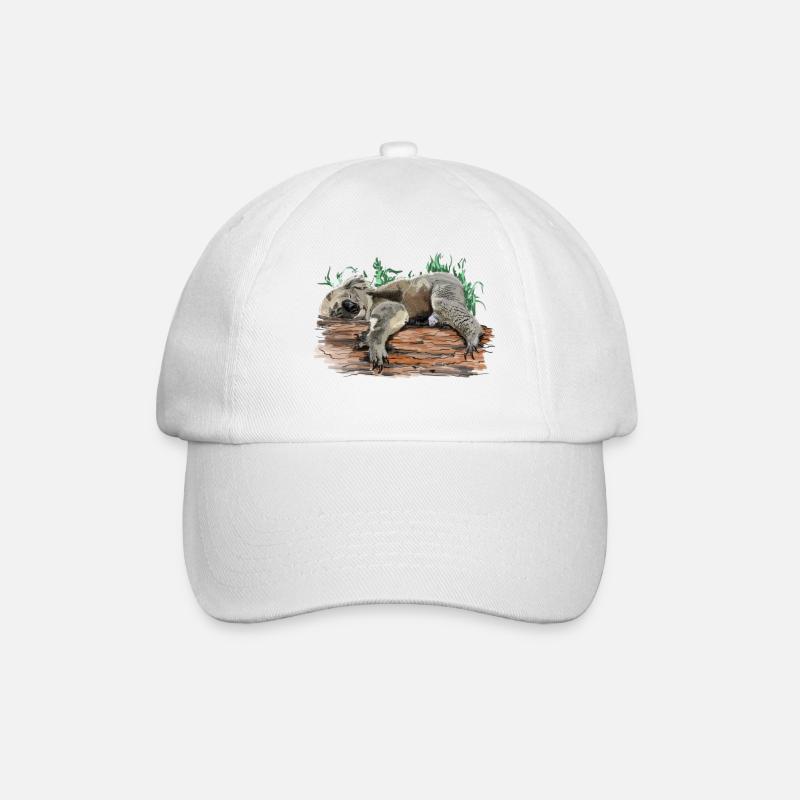 Koala - Baseballkappe - Weiß/Weiß