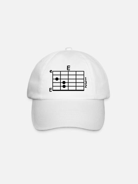chord - Baseball Cap - white/white