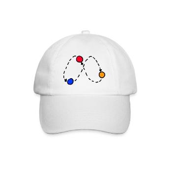 Jonglage - Baseballkappe - Weiß/Weiß - Vorne
