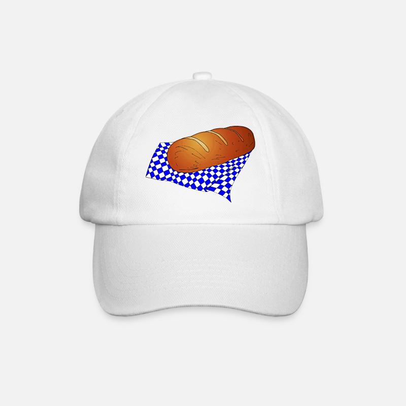 pain - Casquette classique - blanc/blanc