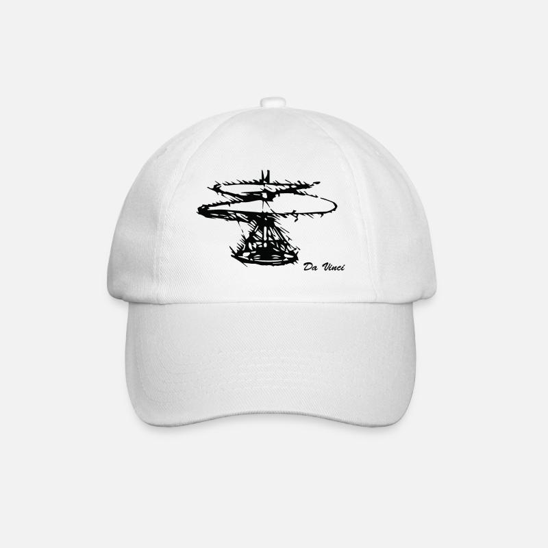 DA VINCI - Casquette classique - blanc/blanc