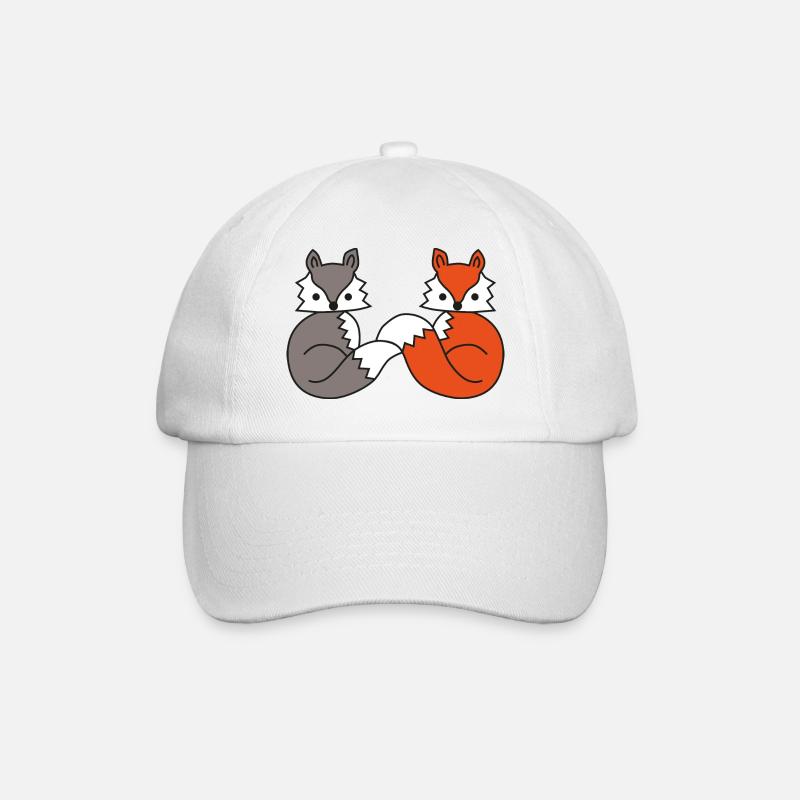 Friends forever - Baseballkappe - Weiß/Weiß