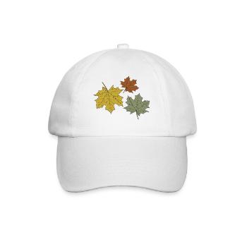 AUTUMN - Baseball Cap - white/white - Front