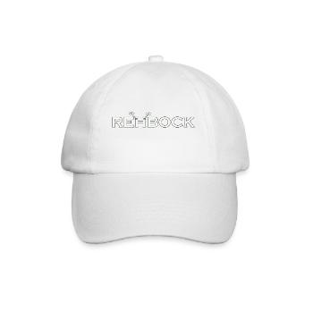 Rehbock white - Baseballkappe - Weiß/Weiß - Vorne