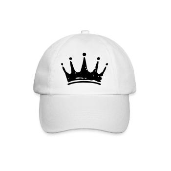Crown Crown King - Queen - King - Queen - Baseball Cap - white/white - Front