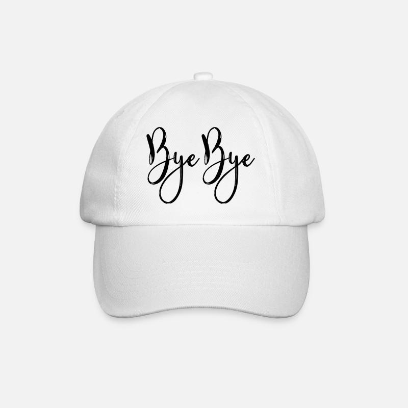 Bye bye - Casquette classique - blanc/blanc