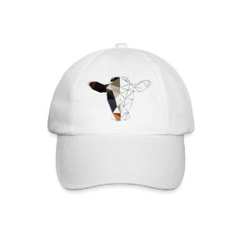 VACHE - Casquette classique - blanc/blanc - Devant