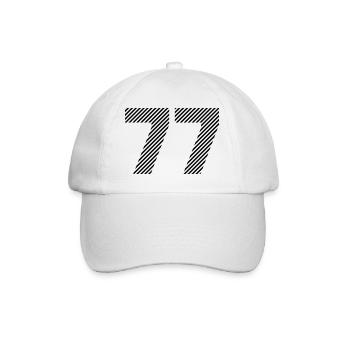 77 - Casquette classique - blanc/blanc - Devant