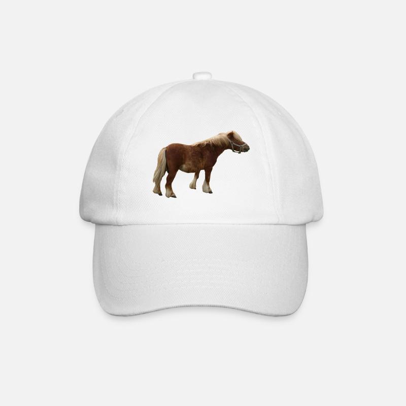pony - Baseball Cap - white/white
