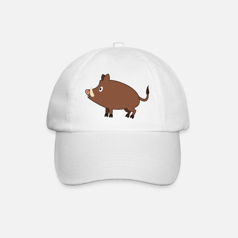Sanglier - Casquette classique - blanc/blanc
