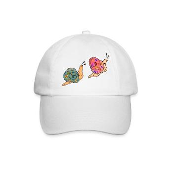 Escargots - Casquette classique - blanc/blanc - Devant