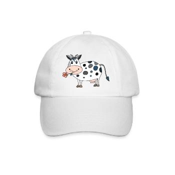 Vache - Casquette classique - blanc/blanc - Devant