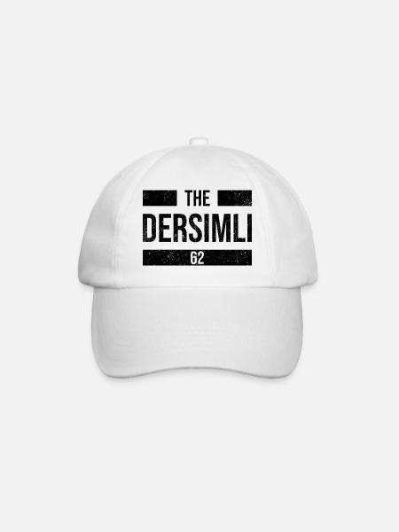 Dersim 62 Türkei Turkiye Geschenk Urlaub TR Türk - Baseballkappe - Weiß/Weiß
