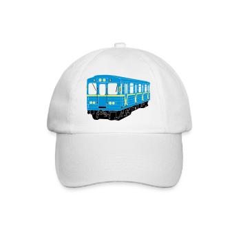 Métro de Kiev - Casquette classique - blanc/blanc - Devant