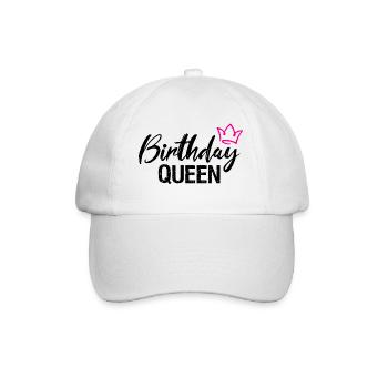Anniversaire Reine Königin Geburtstag - Casquette classique - blanc/blanc - Devant