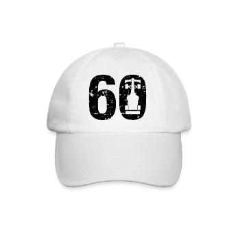 60 Formula Racing Motorsport - Baseballkappe - Weiß/Weiß - Vorne