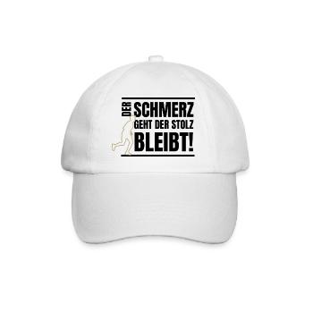 Fußball Soccer - Baseball Cap - white/white - Front