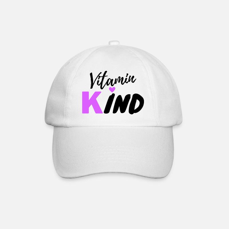 Vitamine Enfant - Casquette classique - blanc/blanc