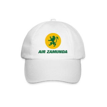 Coming To America Air Zamunda Symbol - Baseball Cap - white/white - Front