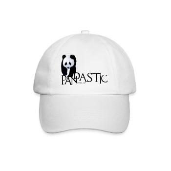 Pandastic - Baseball Cap - white/white - Front