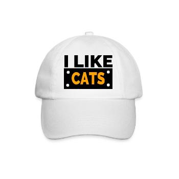 Félin - Casquette classique - blanc/blanc - Devant