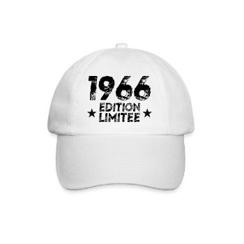1966 Limited Edition Cadeau D'anniversaire !! - Casquette classique - blanc/blanc - Devant