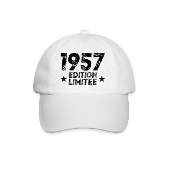 1957 Limited Edition Cadeau D'anniversaire !! - Casquette classique - blanc/blanc - Devant