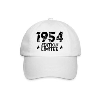 1954 Limited Edition Cadeau D'anniversaire !! - Casquette classique - blanc/blanc - Devant