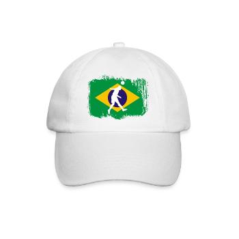 Football Brésil Sports - Casquette classique - blanc/blanc - Devant