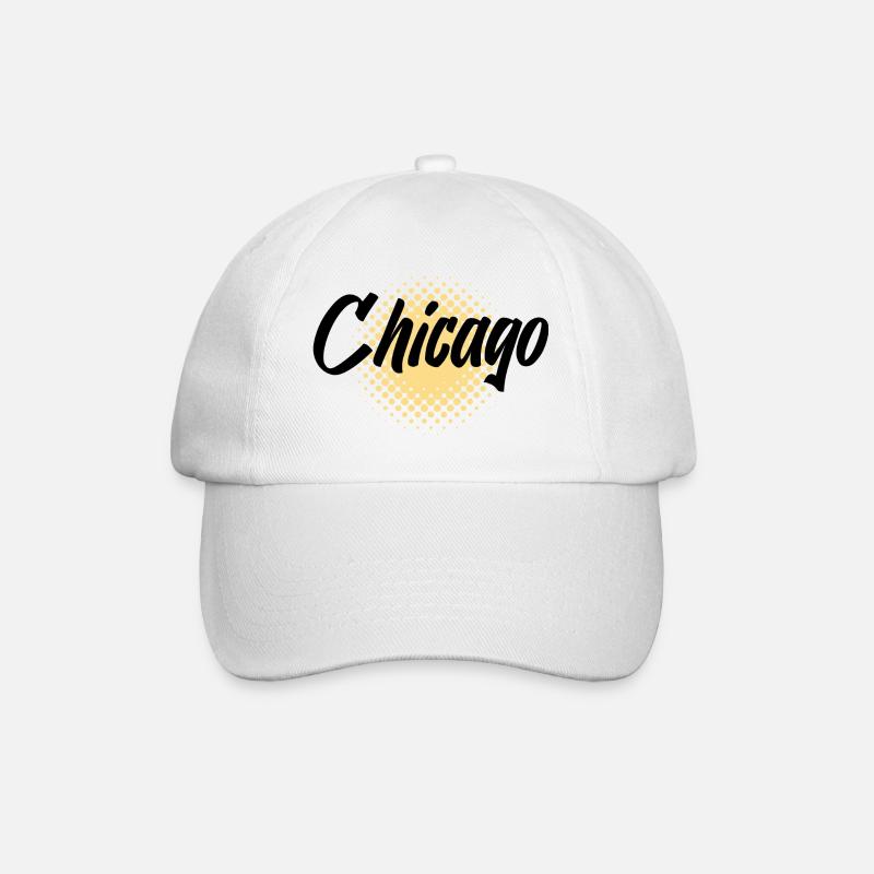 Chicago - Baseball Cap - white/white