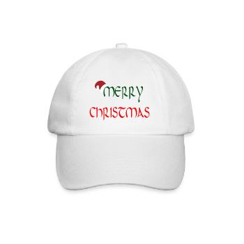 Joyeux Noël. Joyeux Noël - Casquette classique - blanc/blanc - Devant