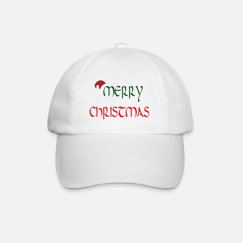 Joyeux Noël. Joyeux Noël - Casquette classique - blanc/blanc