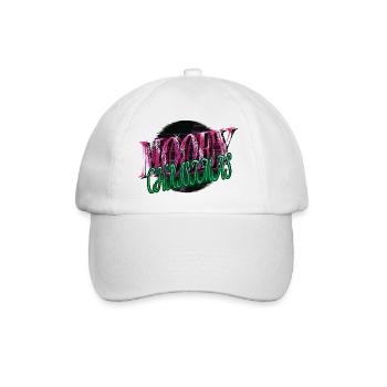 funny quote christmas dino balanced diet funny - Baseball Cap - white/white - Front
