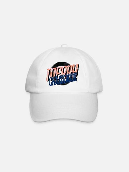 Animaux Dork Blagues Comic Caution Dinosaur Lover - Casquette classique - blanc/blanc