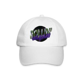 christmas vacation funny geek birthday present - Baseballkappe - Weiß/Weiß - Vorne