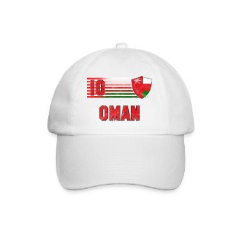 Oman Football Team - Baseball Cap - white/white - Front