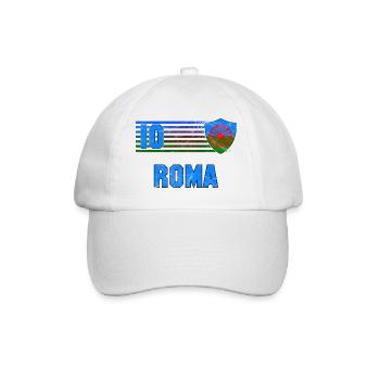 Roma Football Team - Baseball Cap - white/white - Front