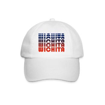 Wichita Gradient Blue-Ro Type Evolve - Baseball Cap - white/white - Front