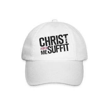 CHRIST SEUL ME SUFFIT - Casquette classique - blanc/blanc - Devant