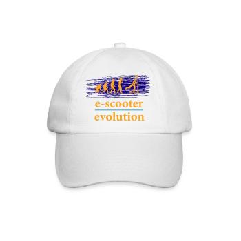 E-Scooter E-Roller Scooter - Baseball Cap - white/white - Front