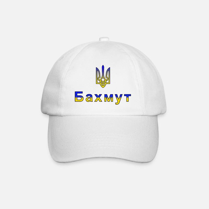 Bakhmut remains Ukraine - Baseball Cap - white/white