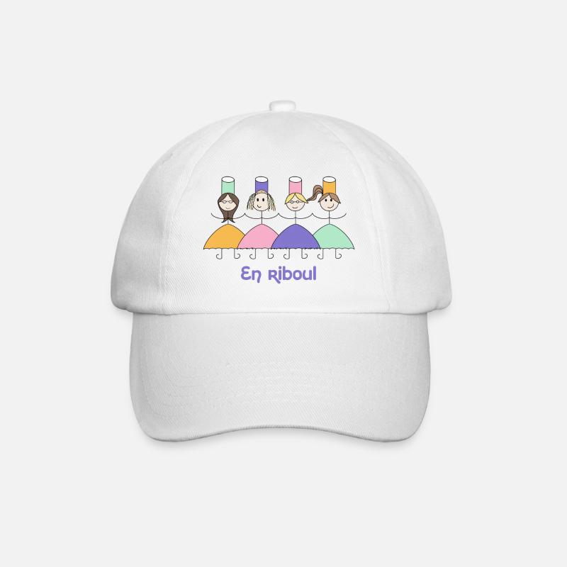 En riboul - Casquette classique - blanc/blanc
