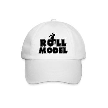 Every wheelchair user is a role model * - Baseball Cap - white/white - Front