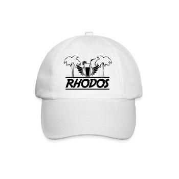 rhodos - Baseballkappe - Weiß/Weiß - Vorne