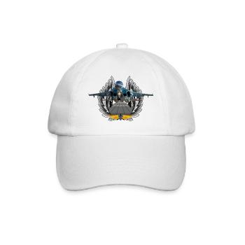 Su-34 - Baseball Cap - white/white - Front