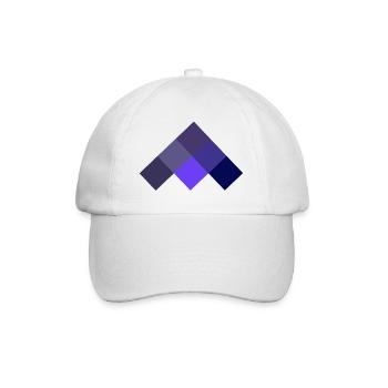 Geometrisch - Baseballkappe - Weiß/Weiß - Vorne