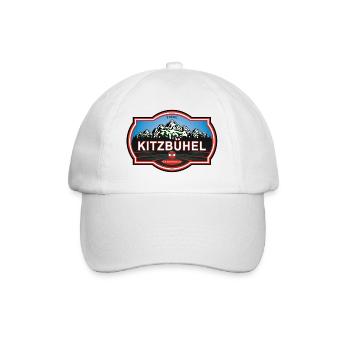 Kitzbühel Österreich - Baseball Cap - white/white - Front
