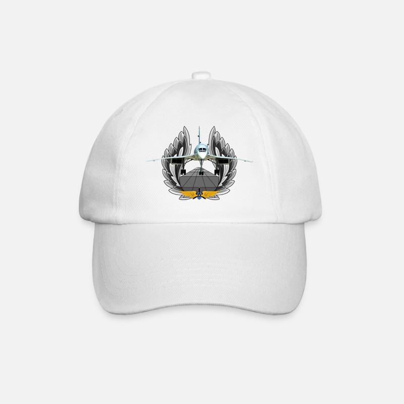 Concorde - Baseball Cap - white/white