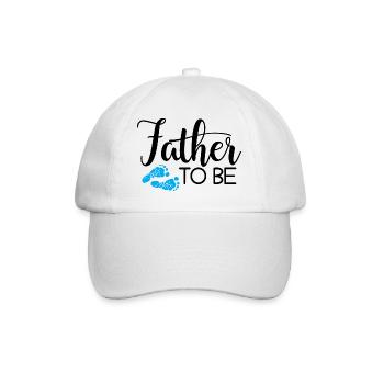 Father-to-be Daddy Daddy Gift - Baseball Cap - white/white - Front
