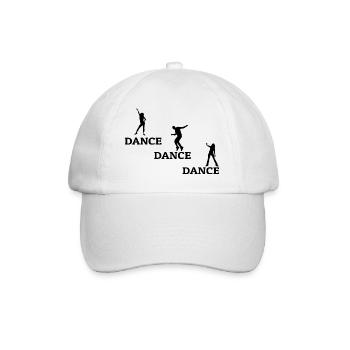 Danse Danse Musique - Casquette classique - blanc/blanc - Devant